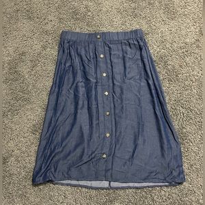 Denim skirt